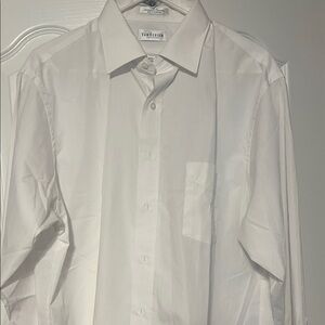 Van Heusen Men's Classic White Dress Shirt